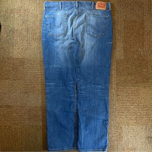 Vintage Levi's 514 Straight Fit Jeans Classic Blue Denim W40 L32